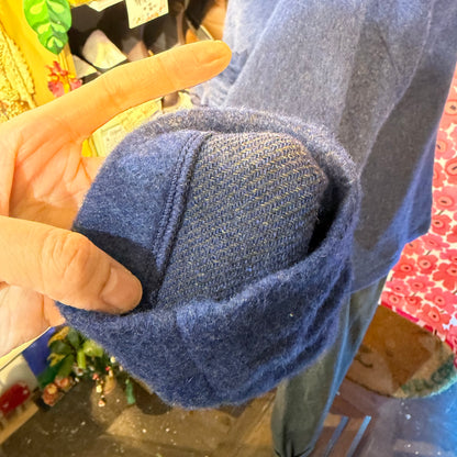 Sale- (g) Wool Shaggy Frill Jacket, Outer, made in Japan