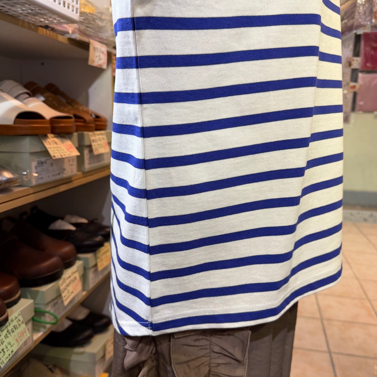 Grand Park Striped T-shirt, 2 Colors, made in Japan