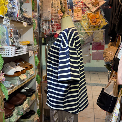 Grand Park Striped T-shirt, 2 Colors, made in Japan