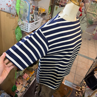 Grand Park Striped T-shirt, 2 Colors, made in Japan
