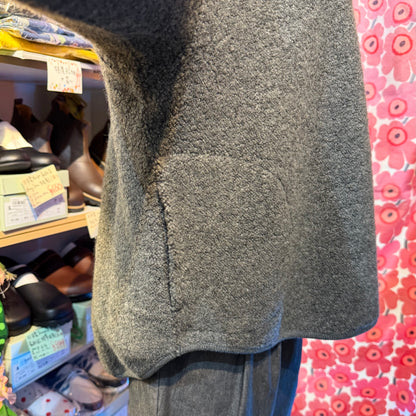 Nachukara Grey Sweatshirt, made in Japan