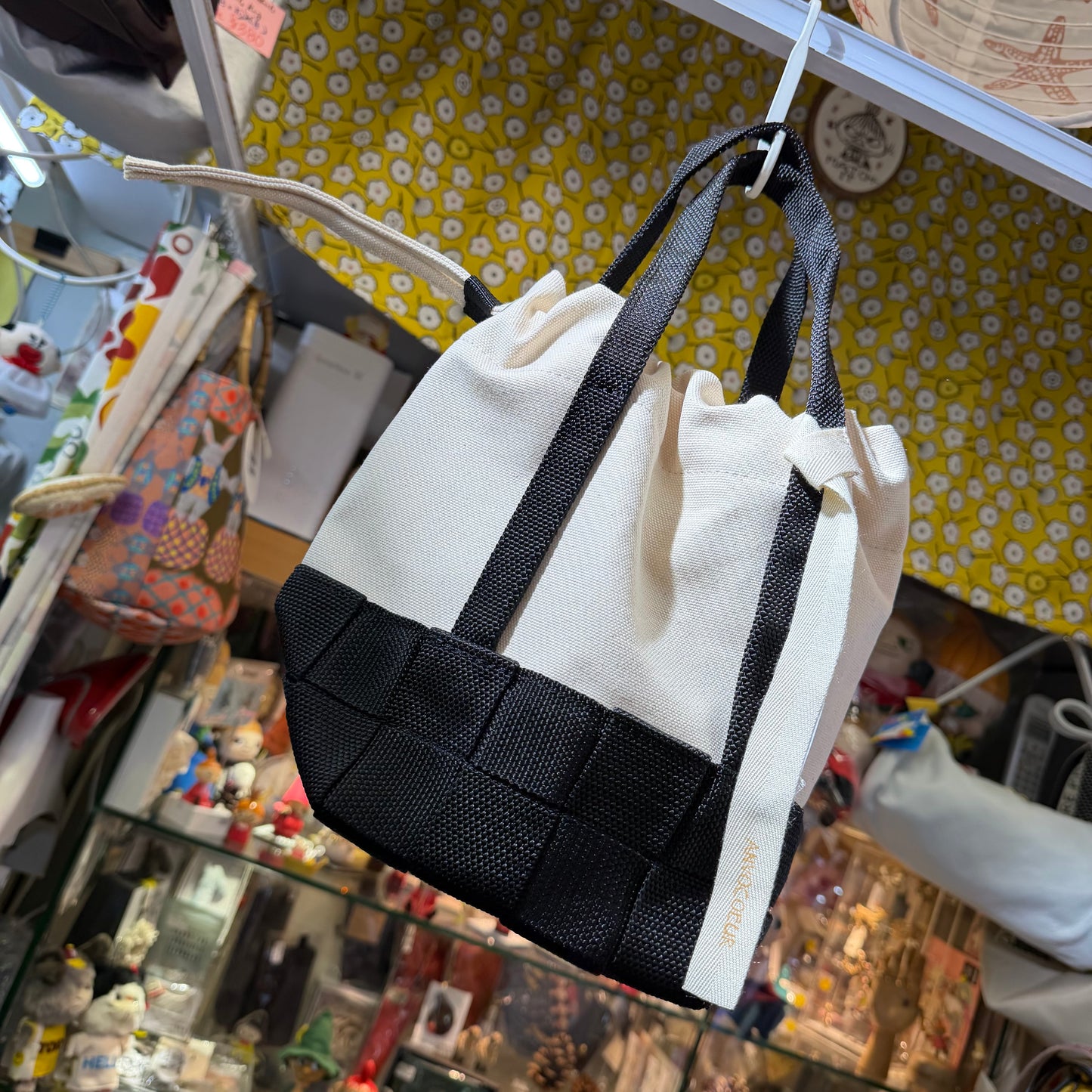 Anvocoeur Kago Canvas Handbag, 3 Colors, made in Japan