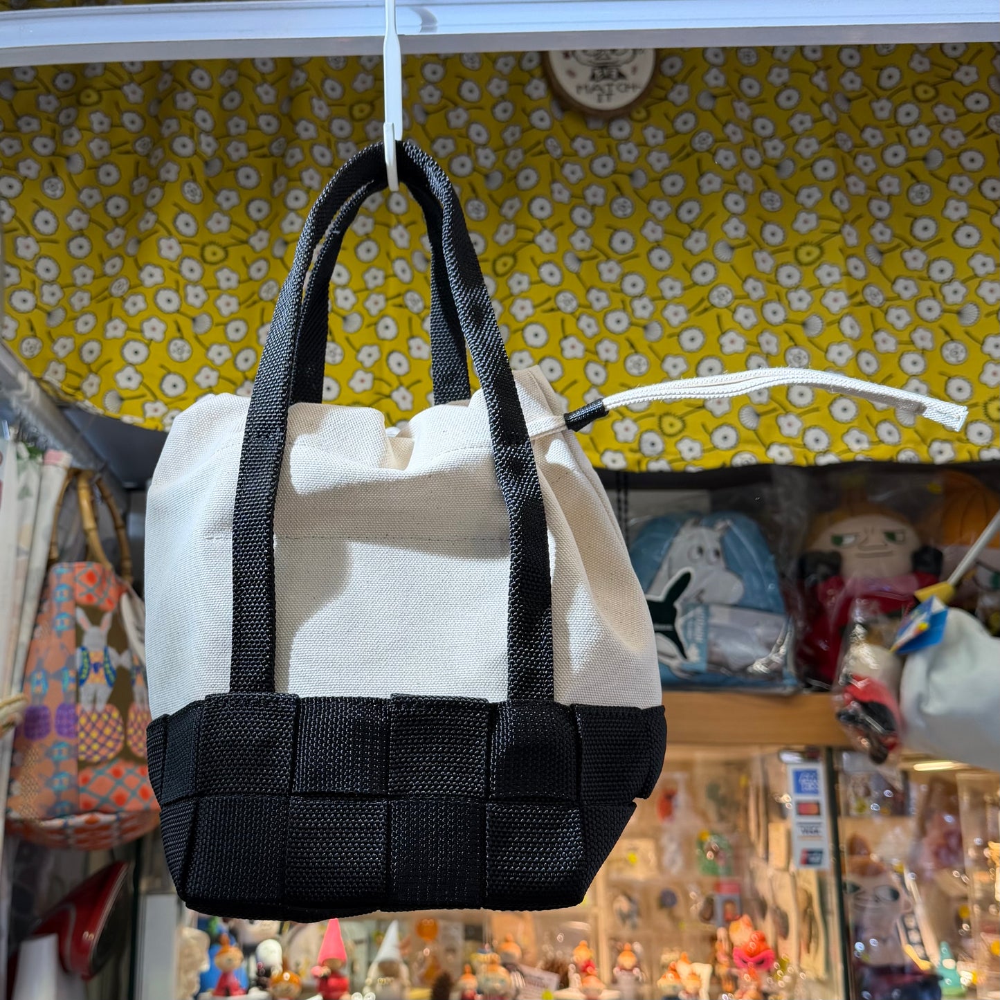 Anvocoeur Kago Canvas Handbag, 3 Colors, made in Japan