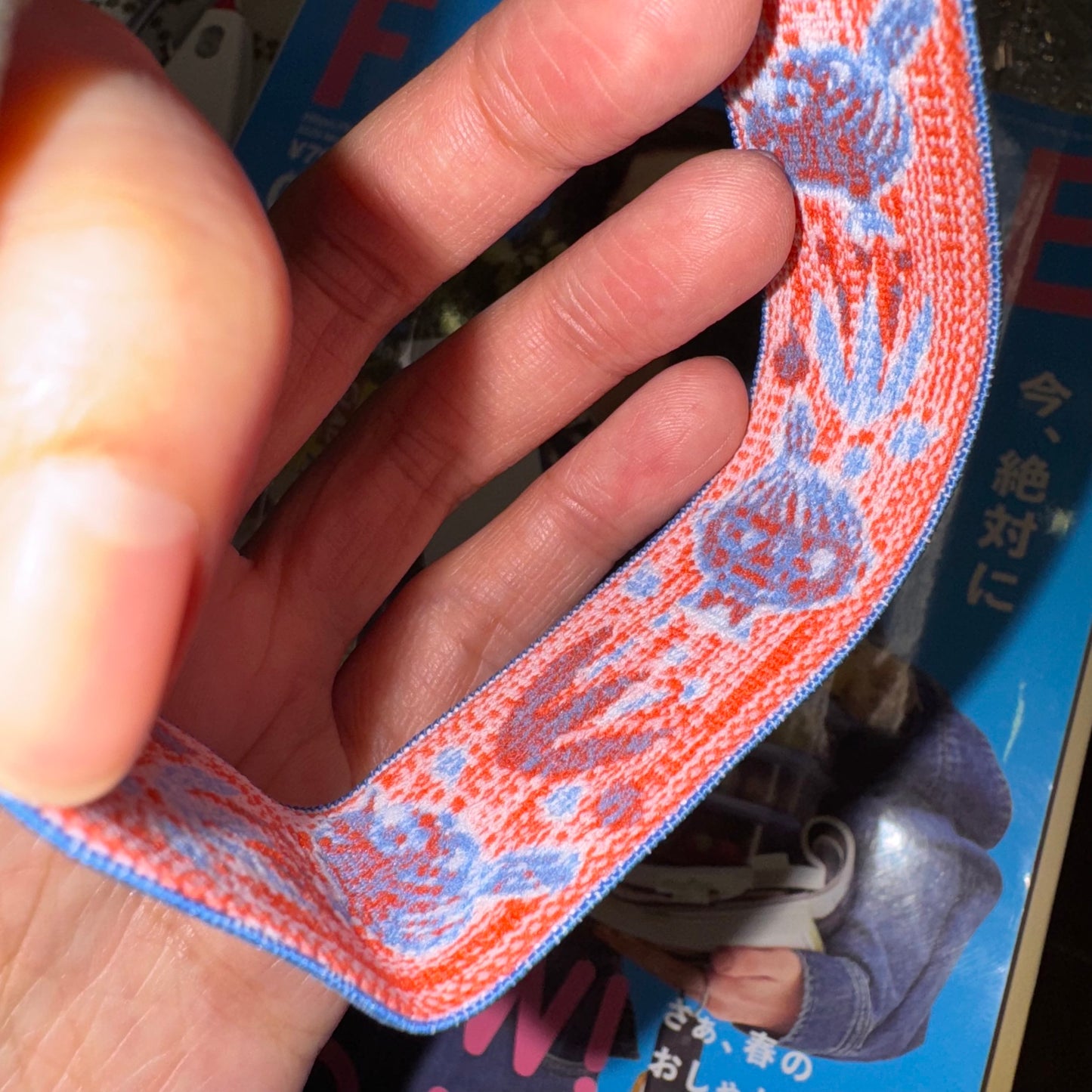Little My Blue Lunch Belt, multi-use, made in Japan