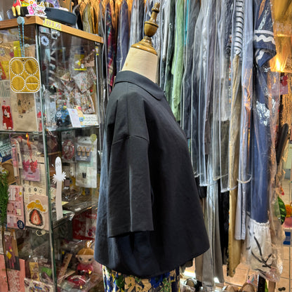 Fig London Around Collar Shirt, 2 Colors, made in Japan