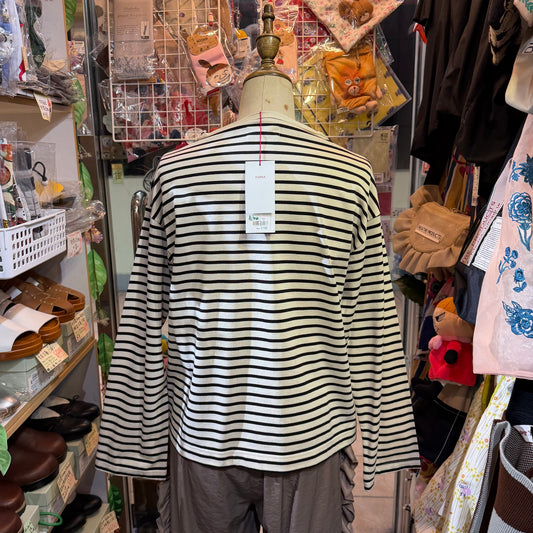 Yarra Striped T-shirt, made in Japan