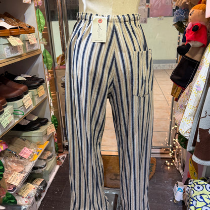 Sale- ichi Antiquites Striped Pants, made in Vietnam
