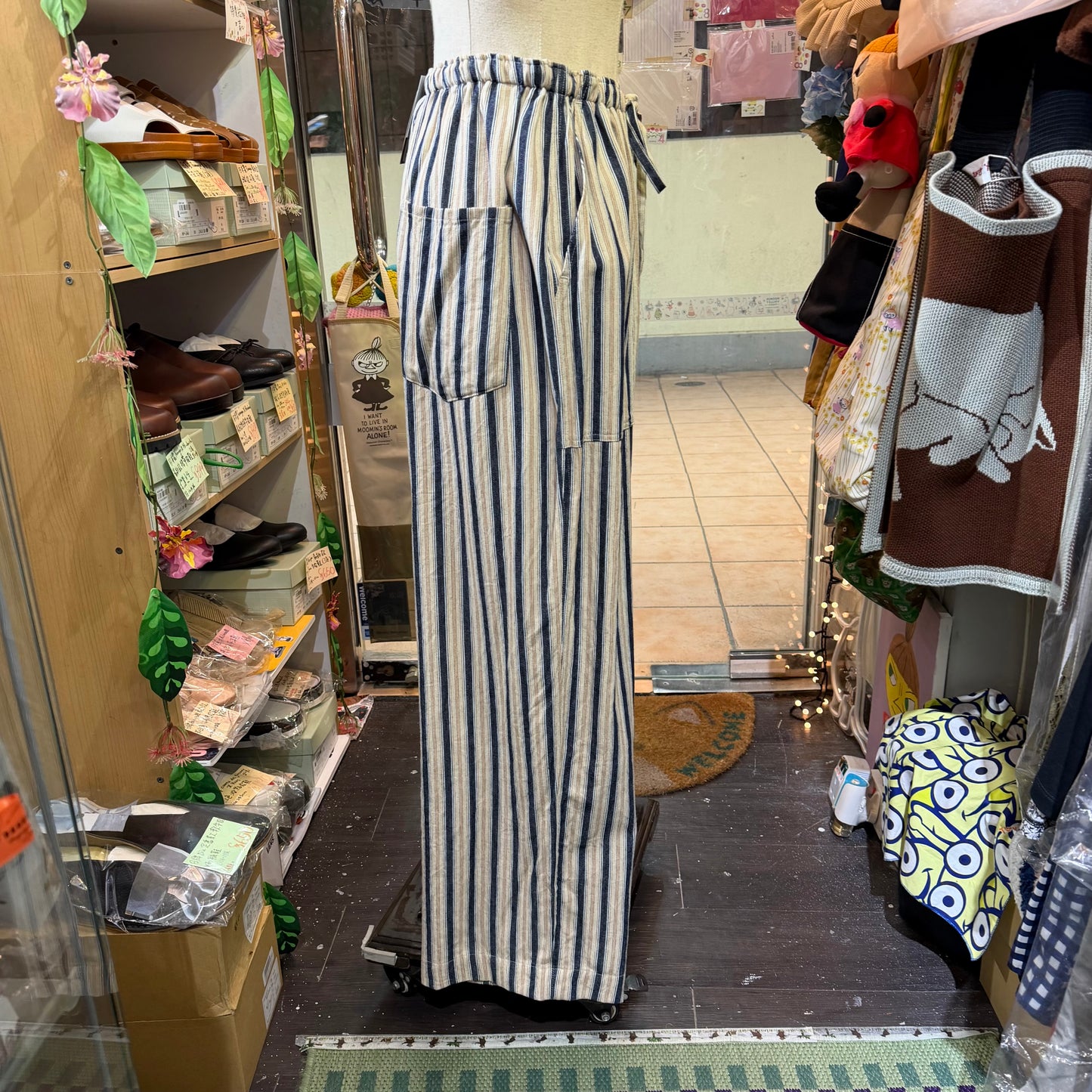 Sale- ichi Antiquites Striped Pants, made in Vietnam