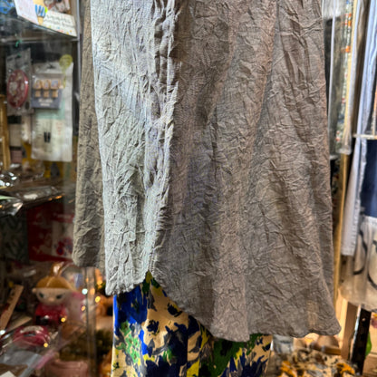 Sale- Nachukara Grey Linen Top, made in Japan
