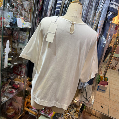 Denicher Cats White T-shirt, made in Japan