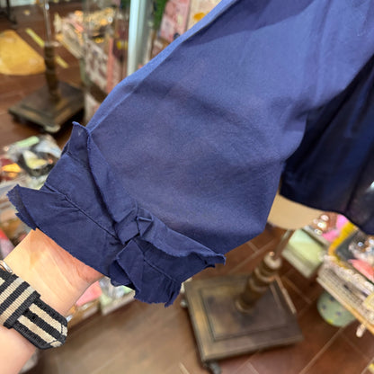 SO Navy Frills 2Way Top, Cardigan