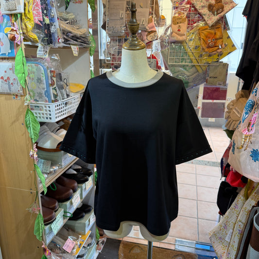 Laiterie Black T-shirt, made in Japan
