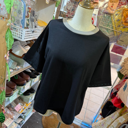 Laiterie Black T-shirt, made in Japan