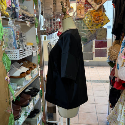 Laiterie Black T-shirt, made in Japan