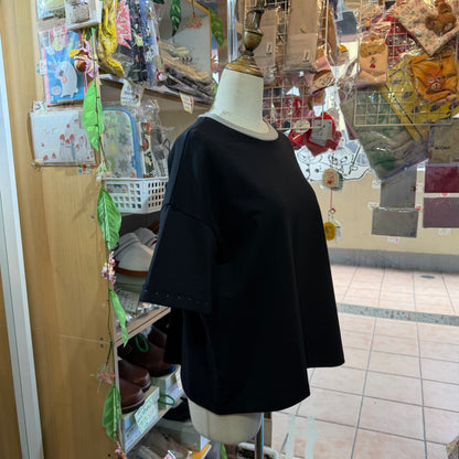Laiterie Black T-shirt, made in Japan
