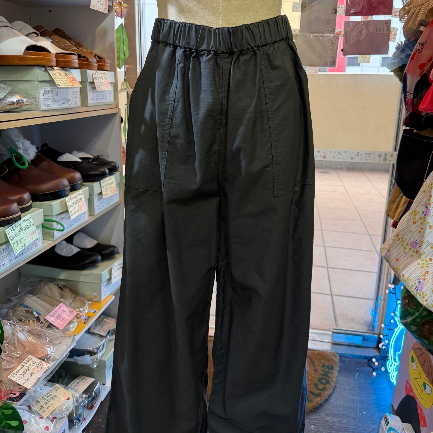 Diaries Charcoal Pants, made in Japan