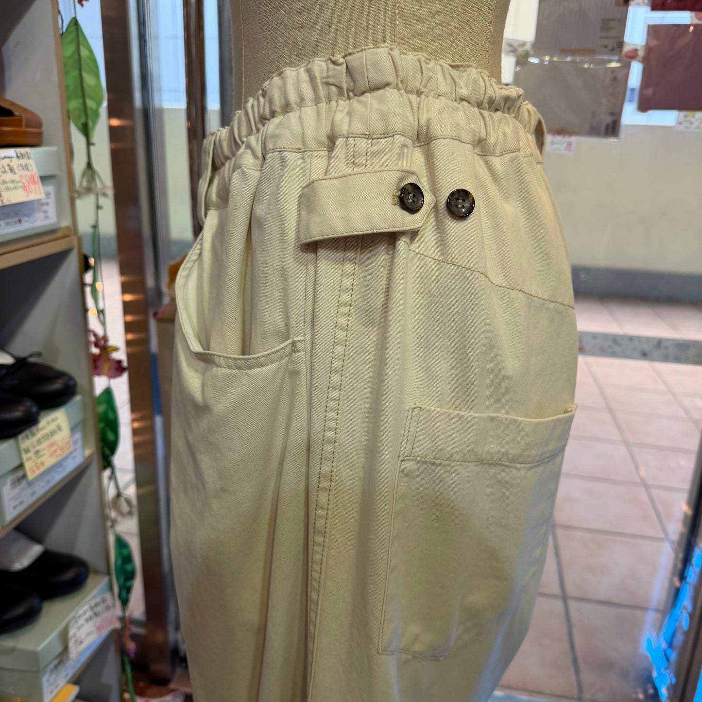 Estroislose Faded Twill Pants, 3 Colors