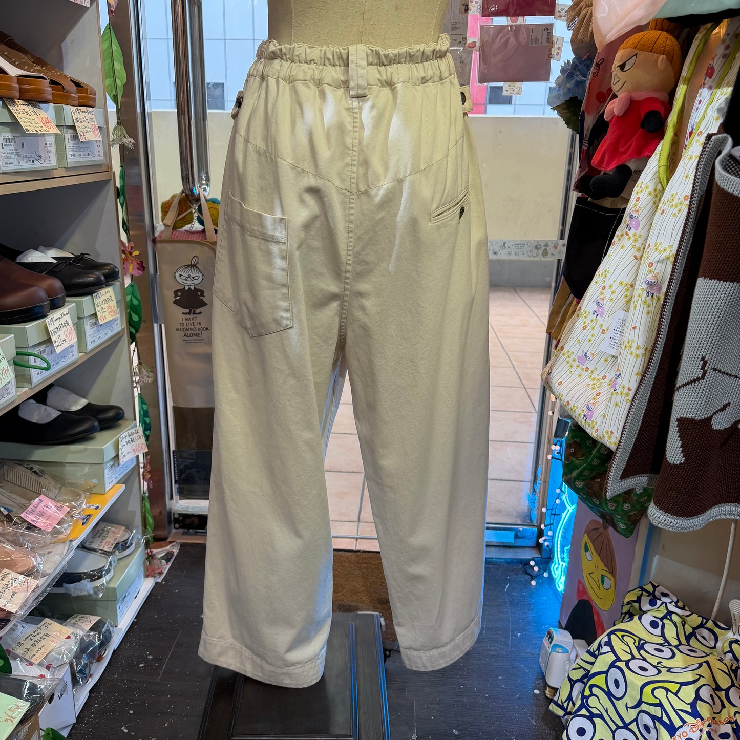 Estroislose Faded Twill Pants, 3 Colors