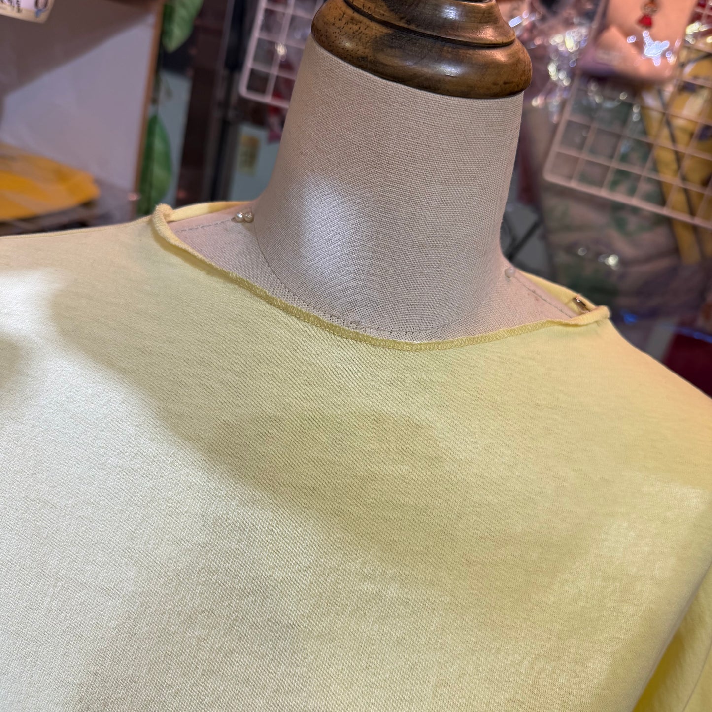 Vent d Ouest Yellow T-shirt, made in Japan