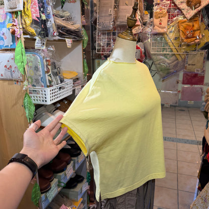 Vent d Ouest Yellow T-shirt, made in Japan