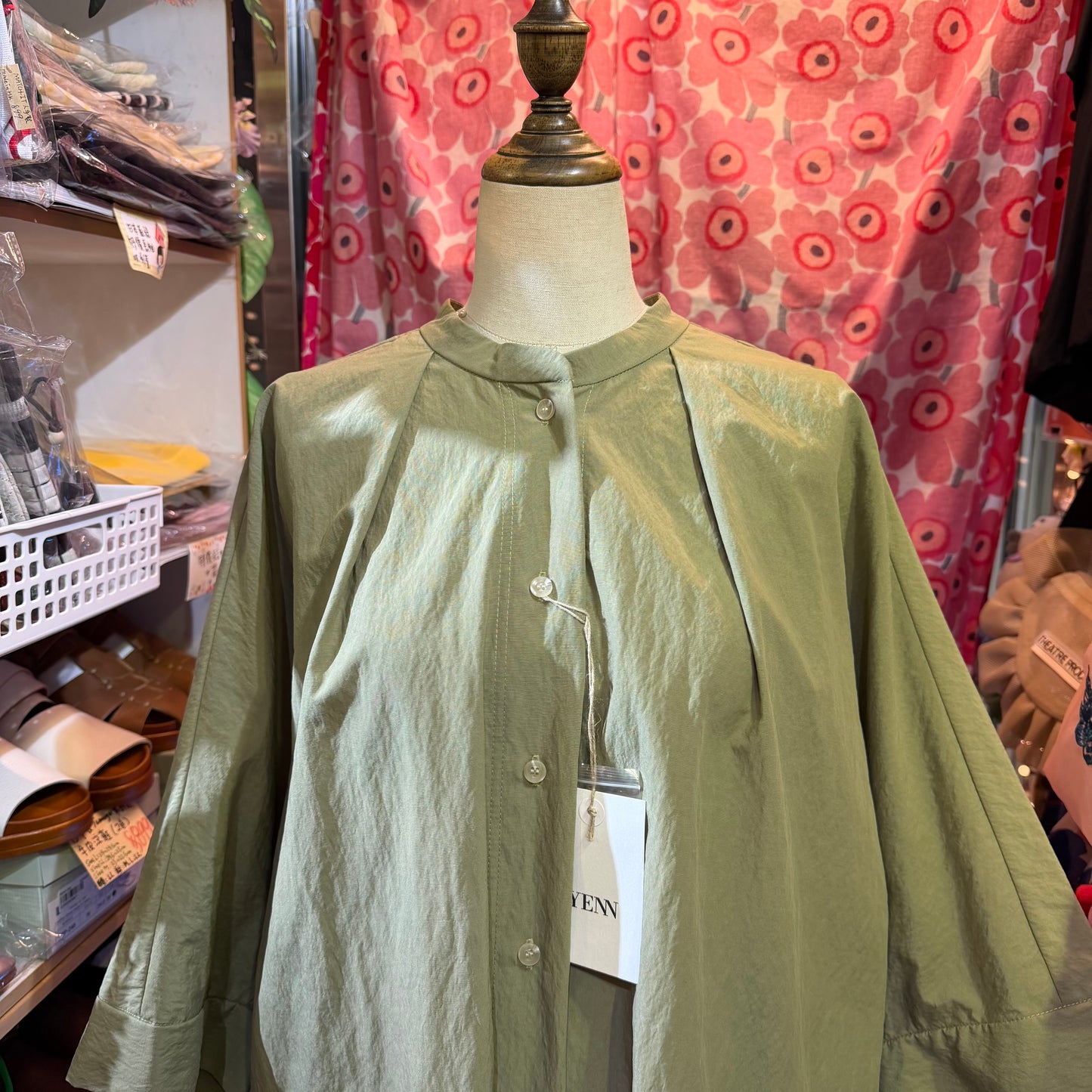 Yenn Green Shirt