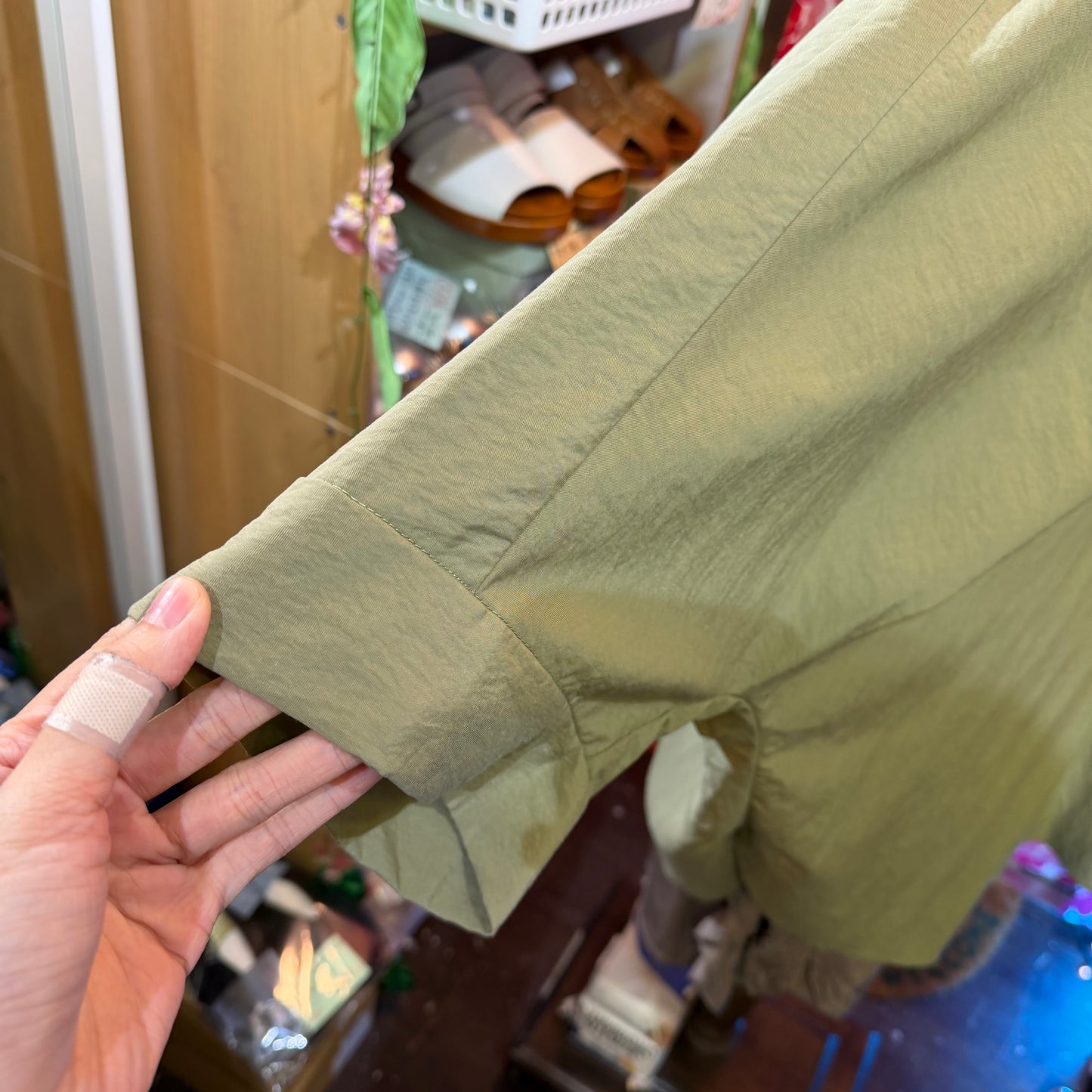 Yenn Green Shirt