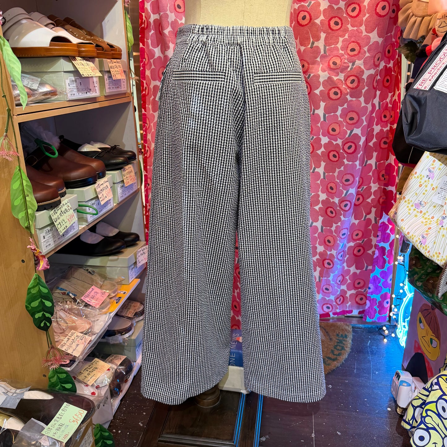 Vest d Ouest Checked Pants, made in Japan