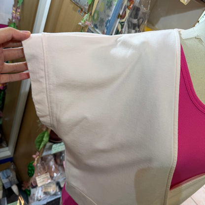 Hands of creation Pink V-Neck Blouse, made in Japan