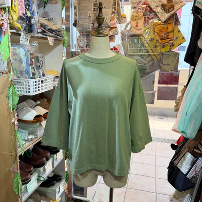 Days Green T-shirt, made in Japan