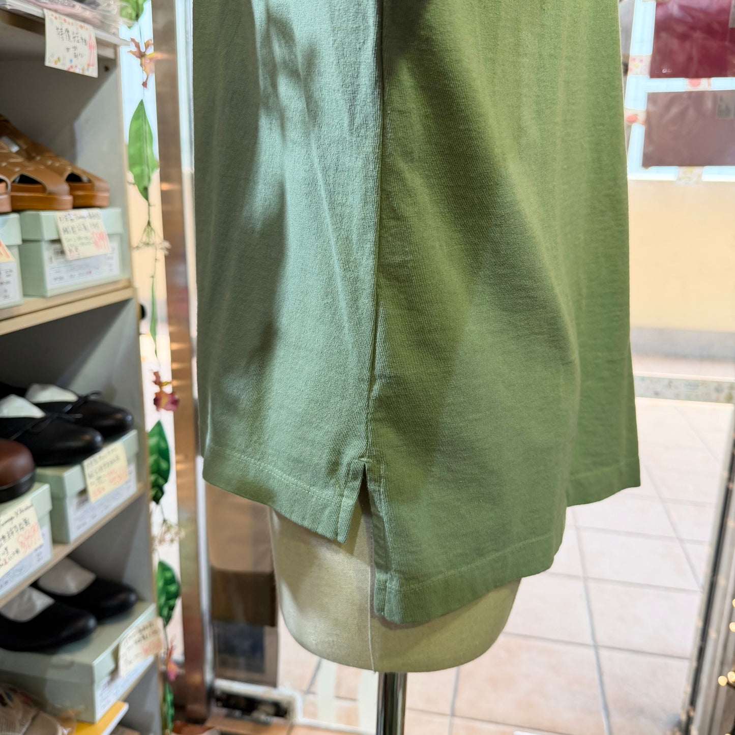 Days Green T-shirt, made in Japan