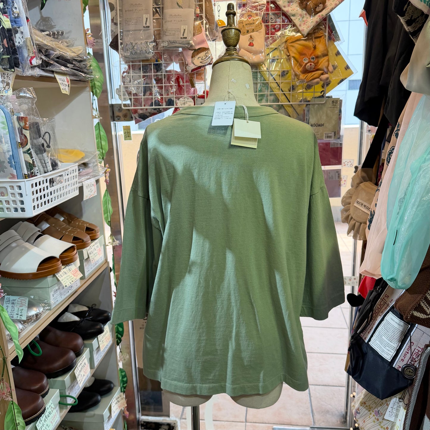 Days Green T-shirt, made in Japan