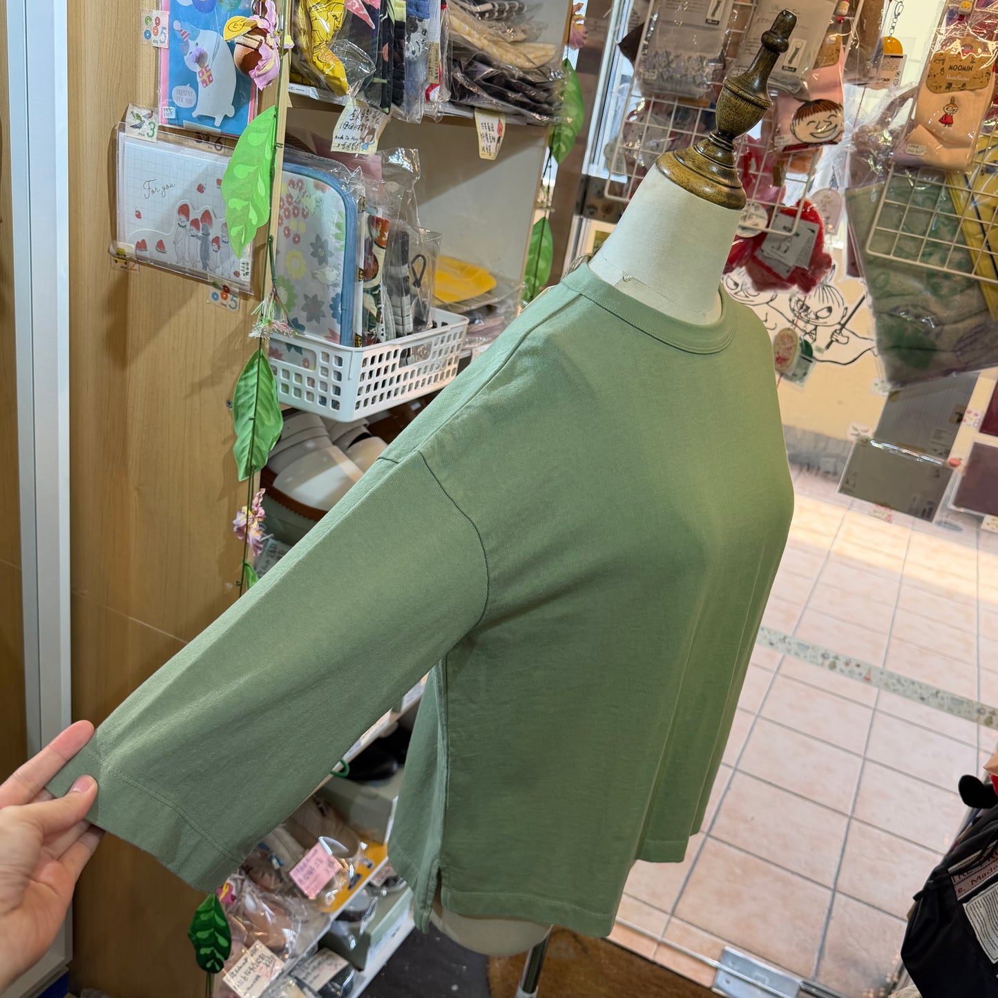 Days Green T-shirt, made in Japan