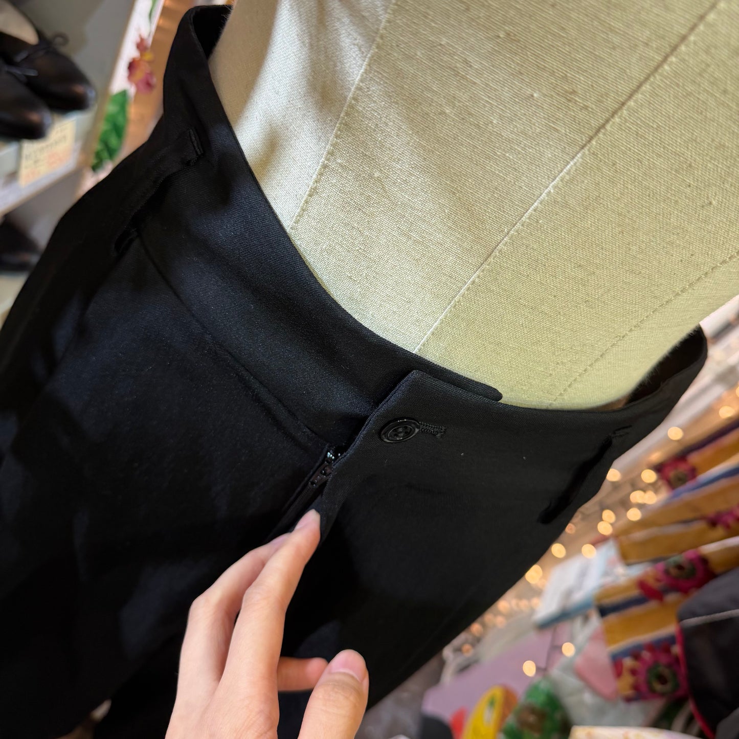 Liyoca Black Shorts, made in Japan