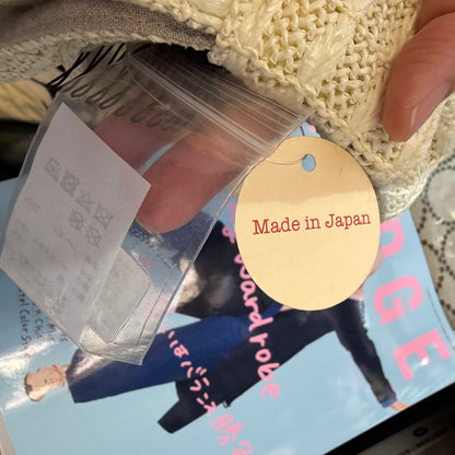 CA4LA Ribbon Ivory Headband, made in Japan