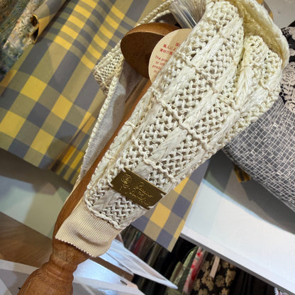 CA4LA Ribbon Ivory Headband, made in Japan