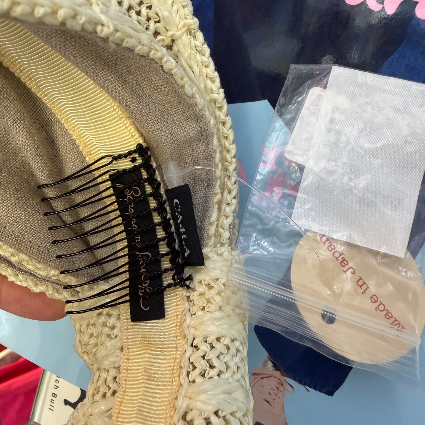 CA4LA Ribbon Ivory Headband, made in Japan