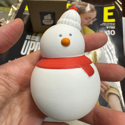 Decole Snowman Ceramic Aroma Mascot