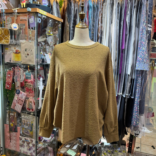 EXTRA20- Doux bleu Brown Sweater, made in Japan