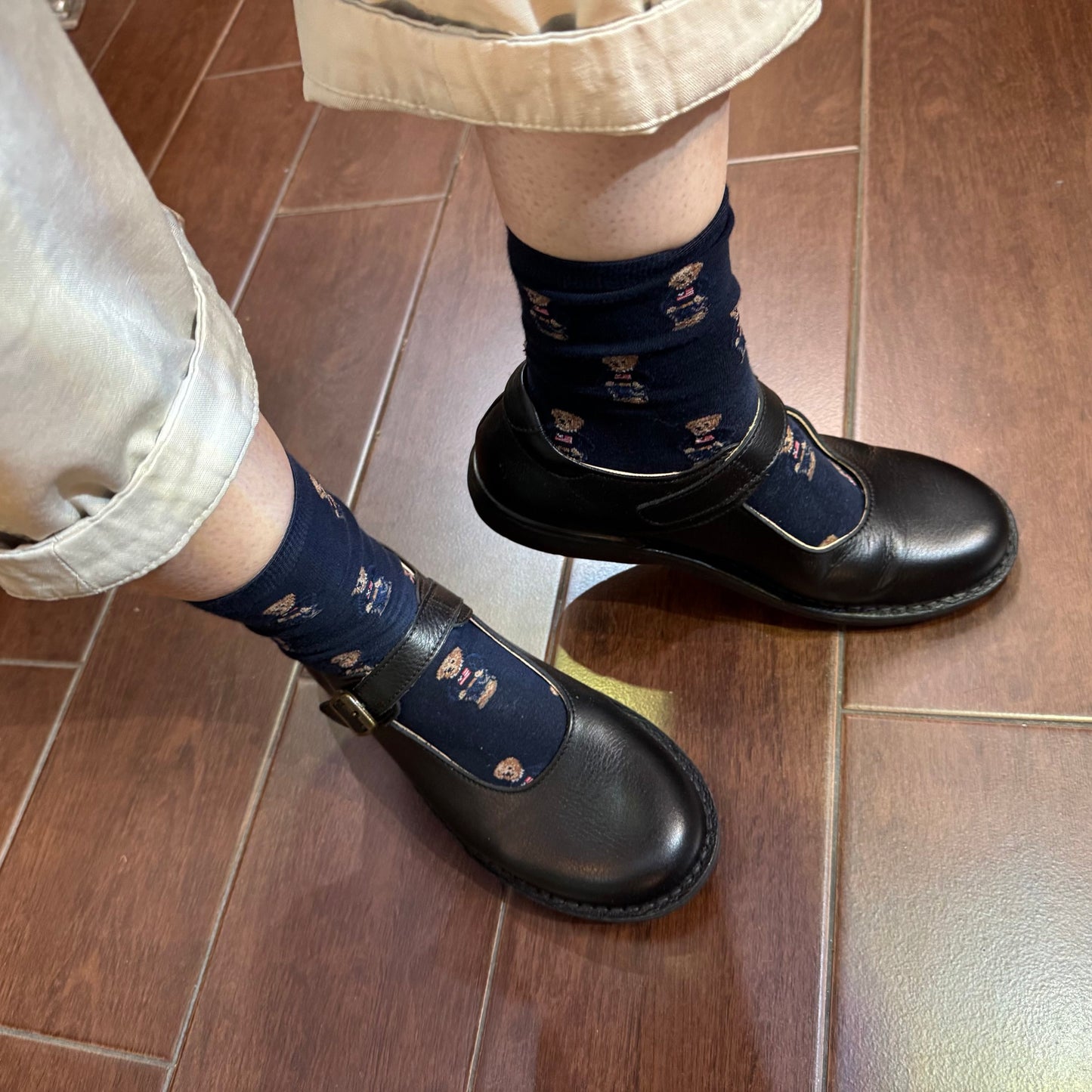 Sale- Moonstar Black Leather Shoes, size 25cm only, made in Japan