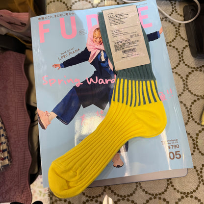 Meri ja kuu Candy Stick Socks, 3 Colors, made in Japan