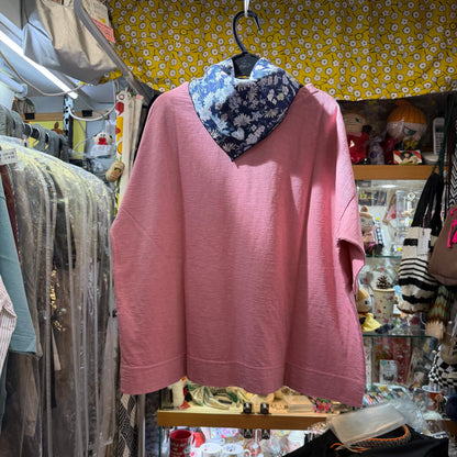 Days Floral Scarf, 2 Colors, made in Japan