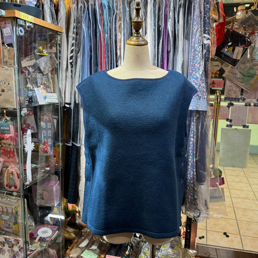 EXTRA20- (g) Shaggy Vest, 2 Colors,  made in Japan