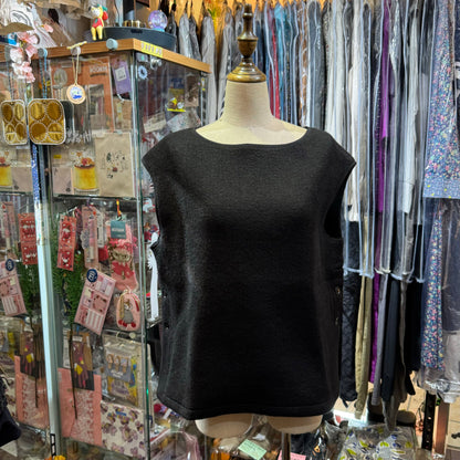 EXTRA30- (g) Shaggy Vest, 2 Colors,  made in Japan