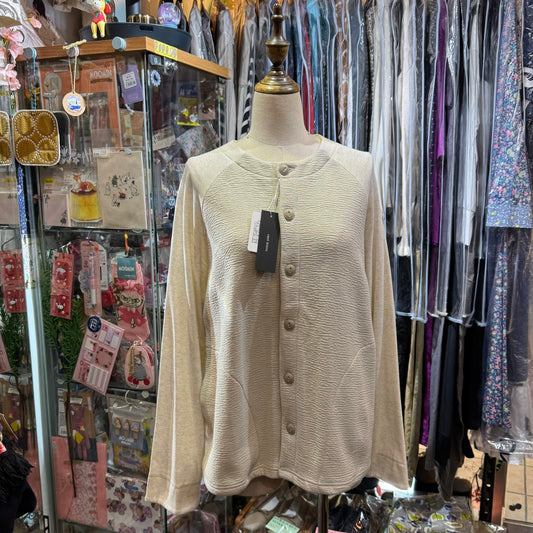 EXTRA20- Vent Blanc Ivory Long Jacket, made in Japan