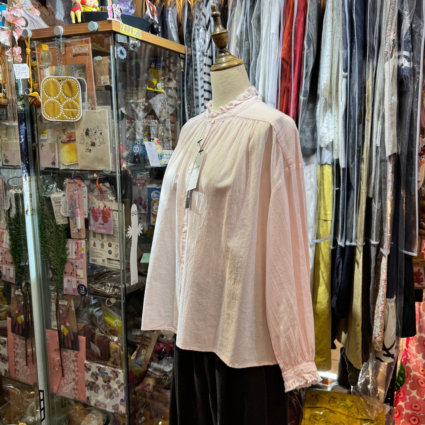 Ouvert Pink Shirt, made in Japan