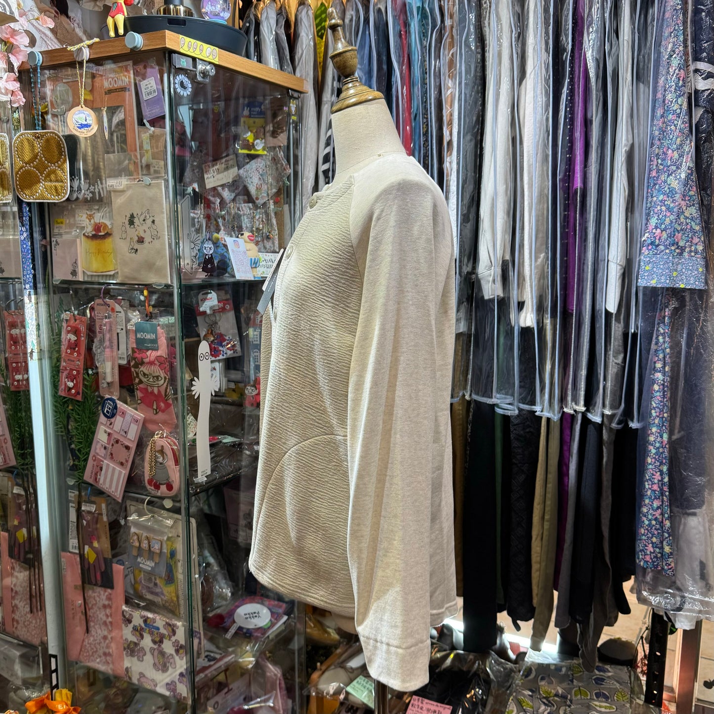 EXTRA20- Vent Blanc Ivory Long Jacket, made in Japan