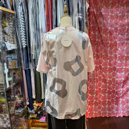 Sale- Frankygrow Pop Bear Pink Long T-shirt, made in Japan