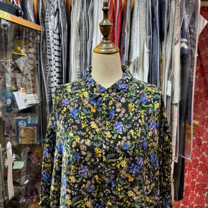 EXTRA30- Ichi Floral Long Shirt, made in Japan