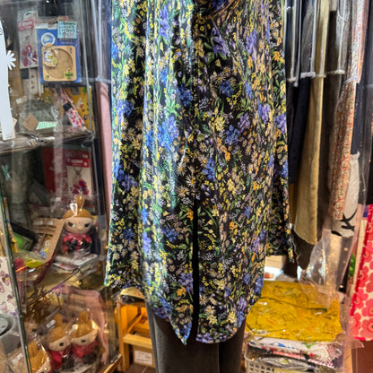 EXTRA30- Ichi Floral Long Shirt, made in Japan