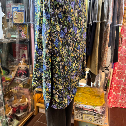 EXTRA30- Ichi Floral Long Shirt, made in Japan
